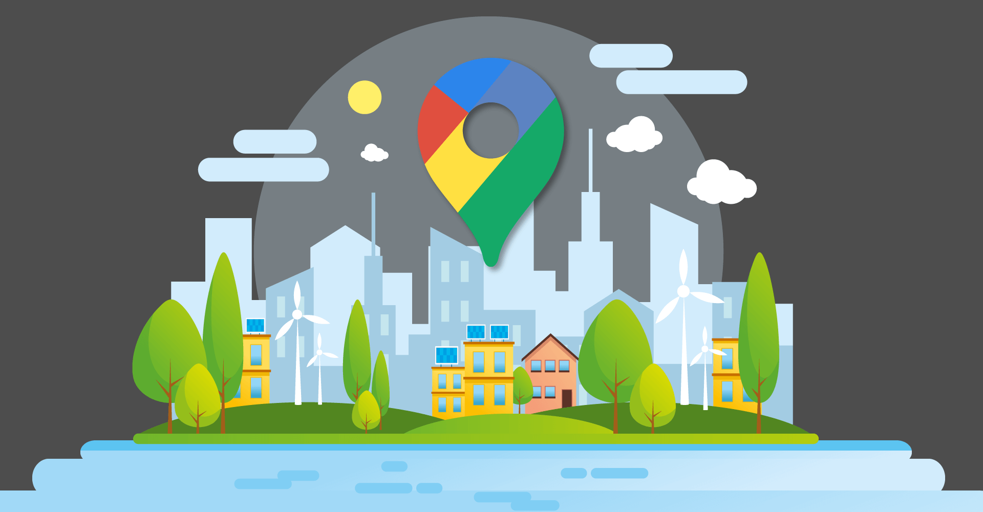 Feature image restyling google maps